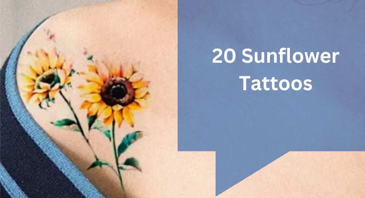 20 Sunflower Tattoos