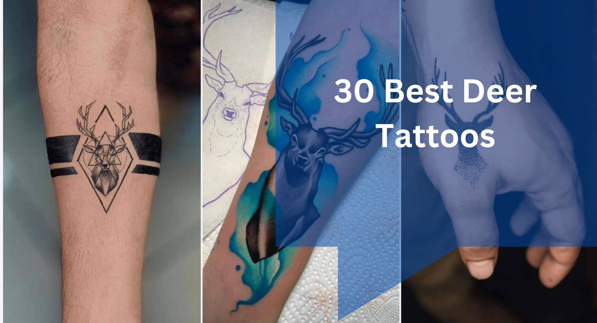 30 Best Deer Tattoos
