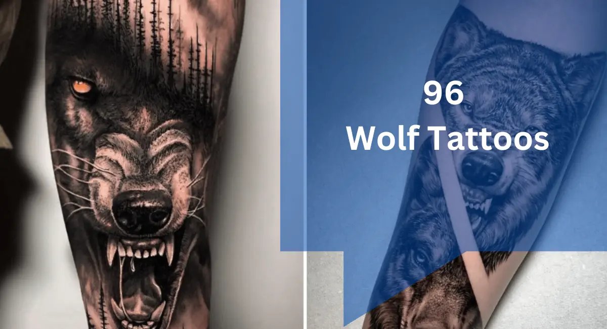 96 Wolf Tattoos