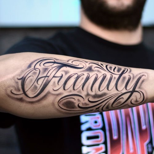 Family Tattoo For Men