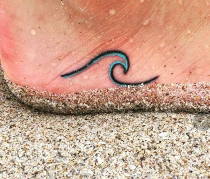 Small Beach Tattoo Ideas