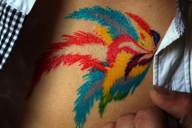 Rainbow Tattoo