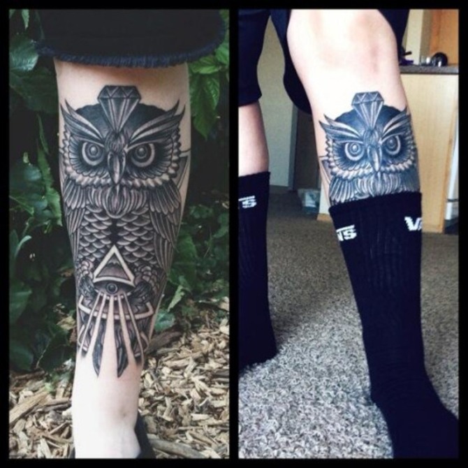 Illuminati Owl Tattoo Designs