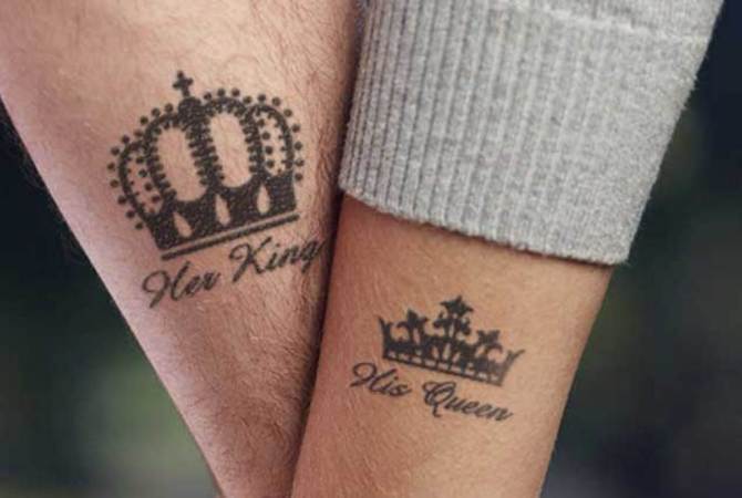 King Queen Tattoo Designs