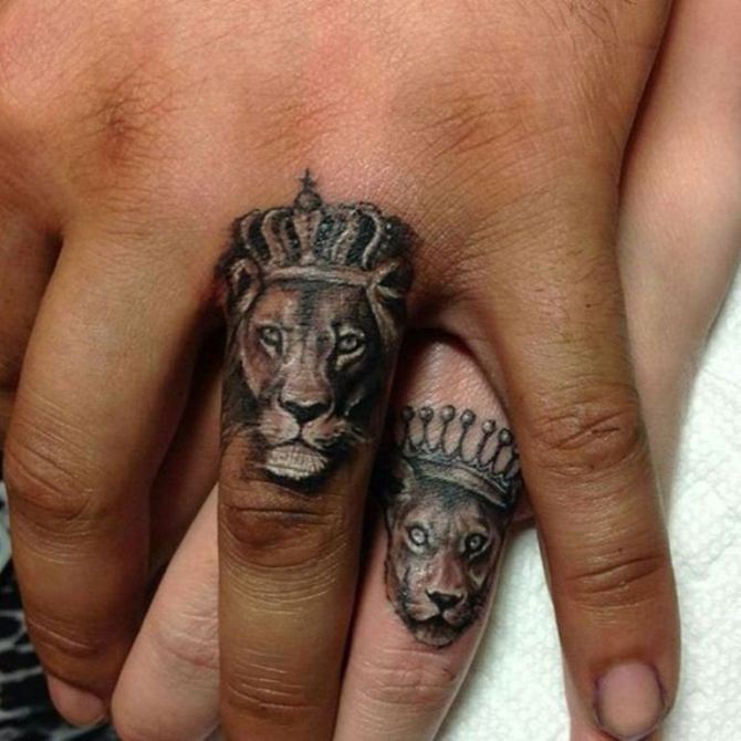 Queen King Tattoo