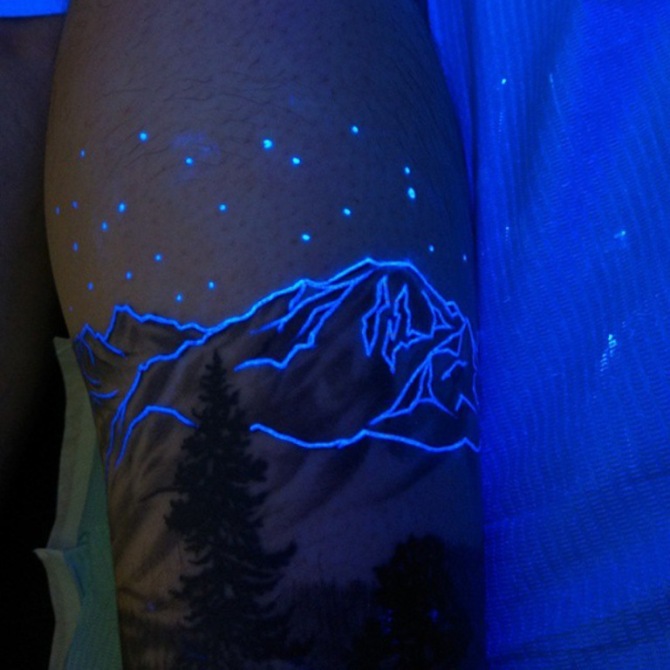 Tattoo Ink Glow in the Dark