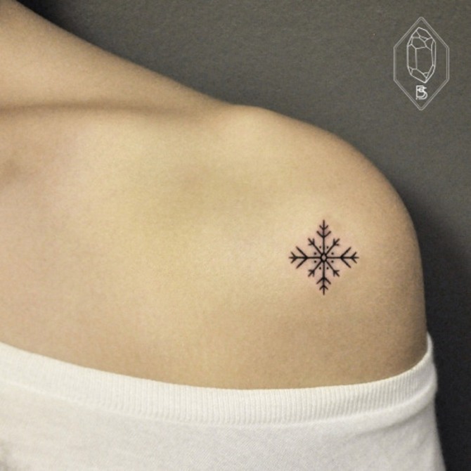 Little Snowflake Tattoo