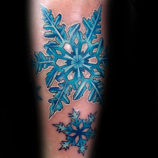 Snowflake Tattoo Designs