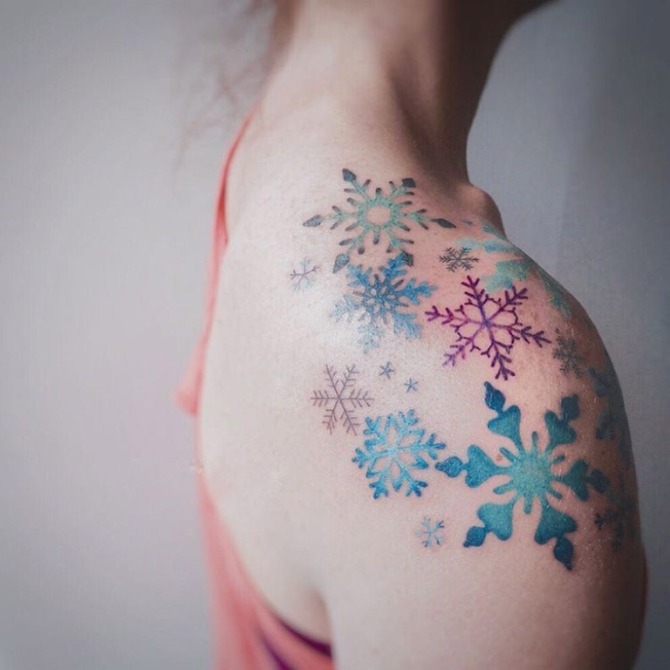 Tattoo Snowflake