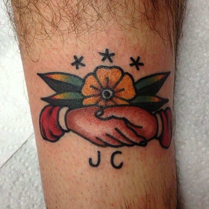 Friendship Hands Tattoo