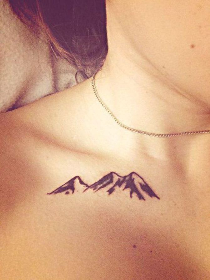 Line Mountain Tattoo