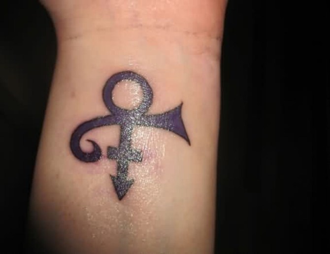 Prince Symbol Tattoo