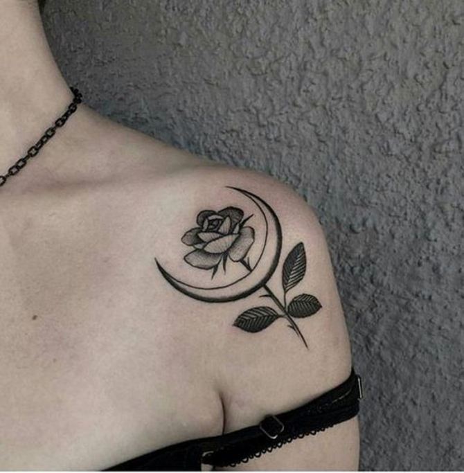 Small Shoulder Tattoo for Women