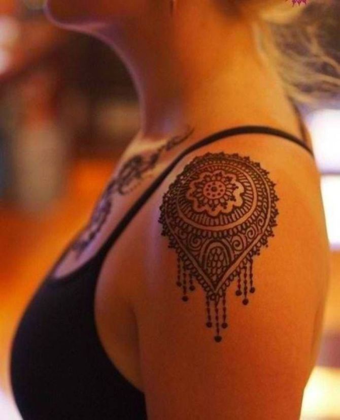 Top Shoulder Tattoo for Women