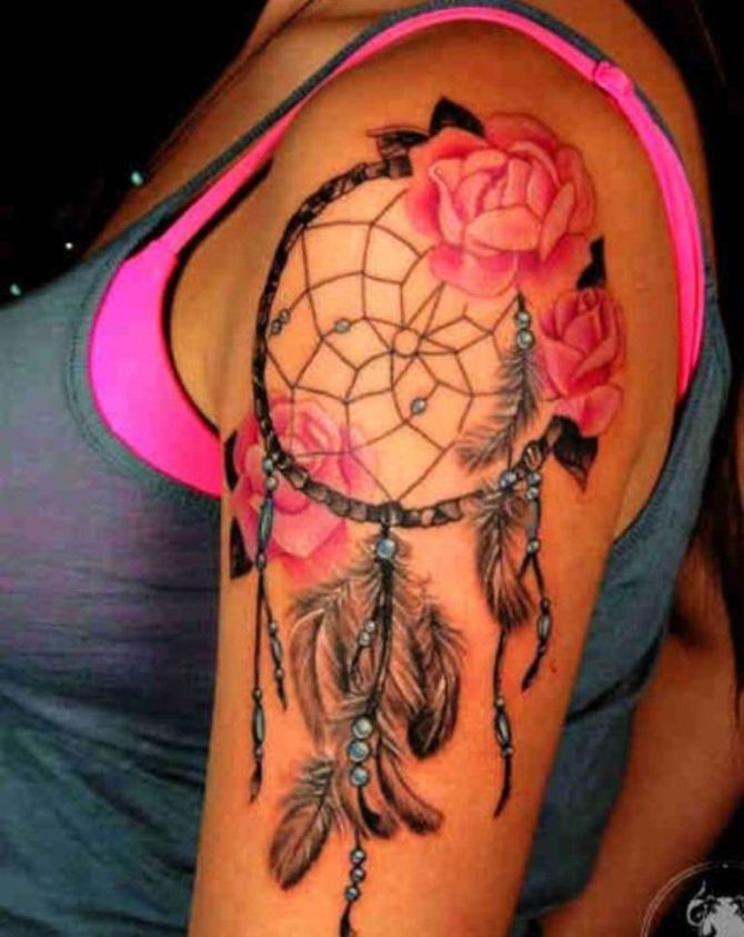 Dreamcatcher Sleeve Tattoo