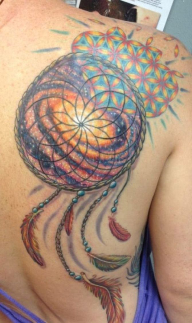 Dreamcatcher Tattoo Shoulder