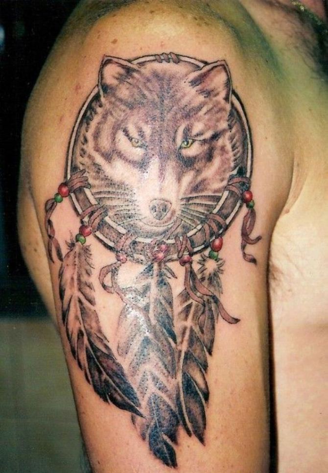 Mens Dreamcatcher Tattoo