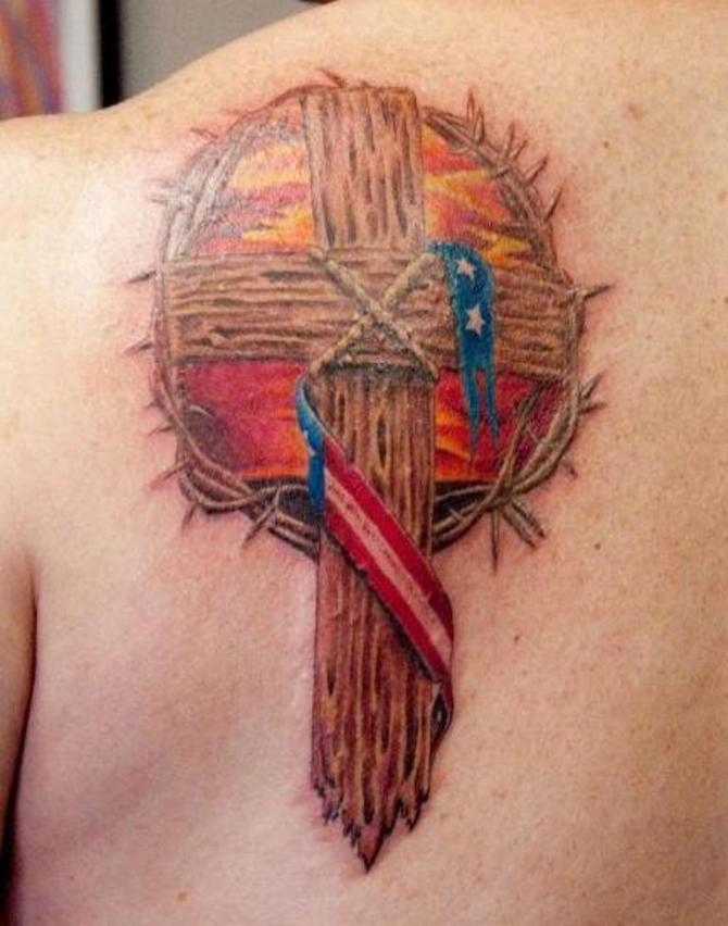 02-cross-tattoo-with-crown-of-thorns