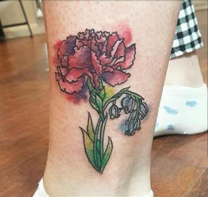 05-Carnation-Flower-Tattoo-Designs