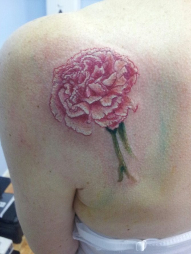 10-Carnation-Tattoo-Images