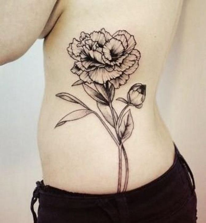 24-White-Carnation-Tattoo