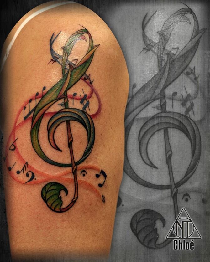 15-tattoo-treble-clef