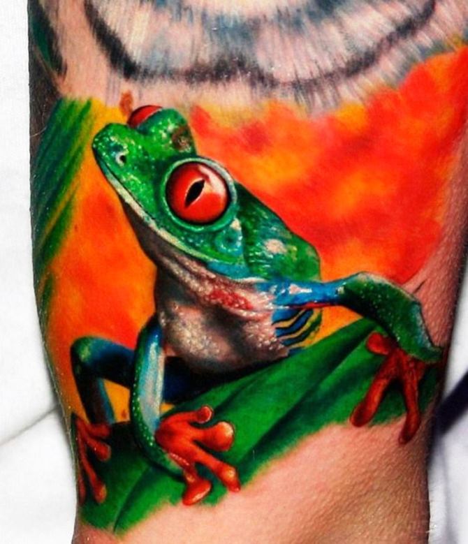 13 Frog Tattoo Designs for Women - 40 Frog Tattoos