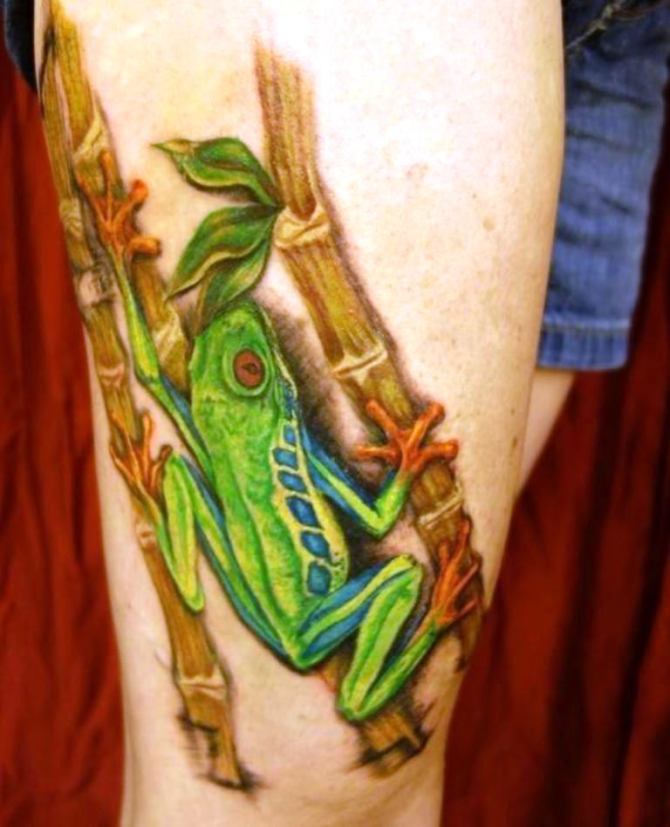 18 Japanese Frog Tattoo - 40 Frog Tattoos