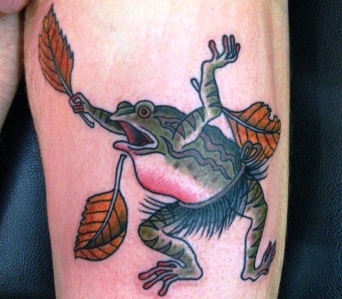 20 Japanese Tattoo Frog - 40 Frog Tattoos
