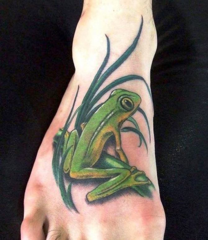31 Tattoo Frog Pictures - 40 Frog Tattoos