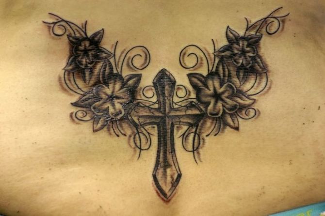 Cross Tattoo Designs for Women