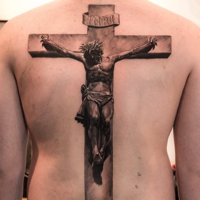 Jesus Cross Tattoo Designs