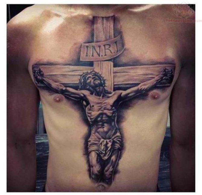 16 Jesus Christ on the Cross Tattoo Design