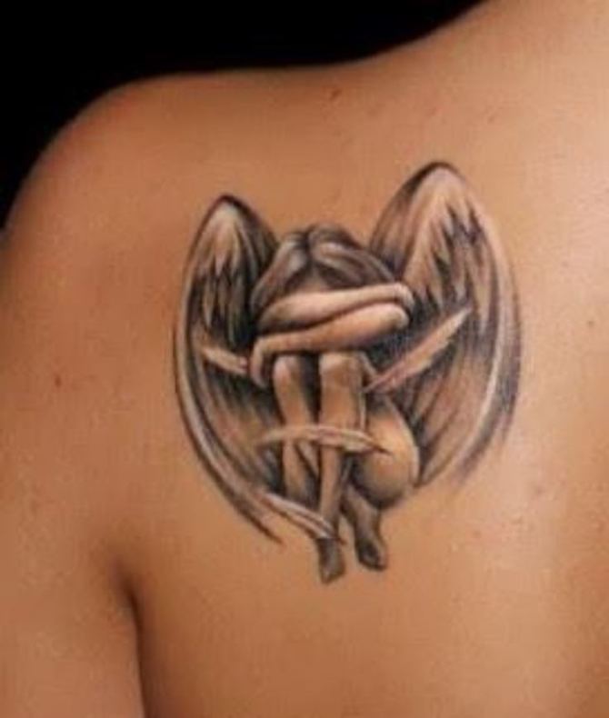 Fallen Angel Tattoo Designs