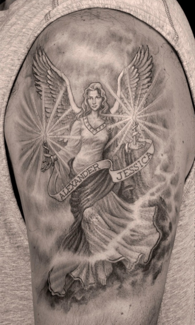 Tattoo Angel Designs