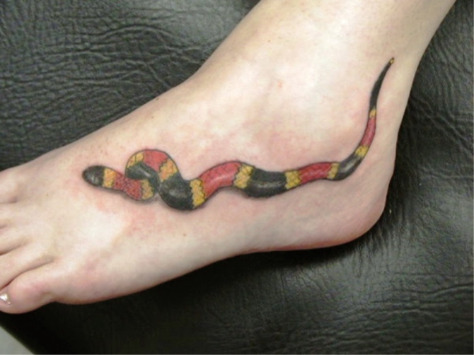 Small Snake Tattoo