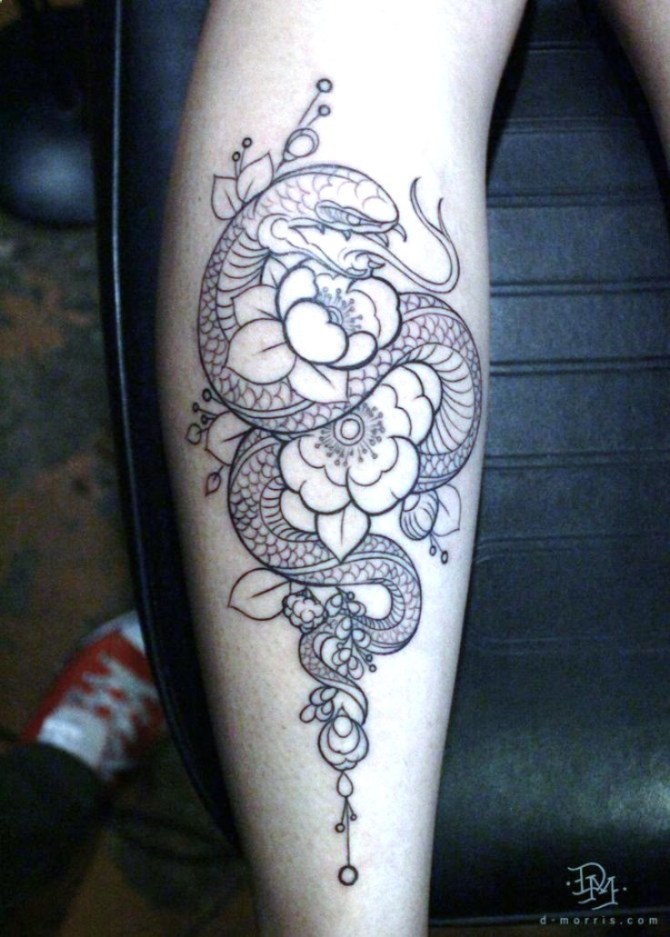 Snake Tattoo Designs for Women