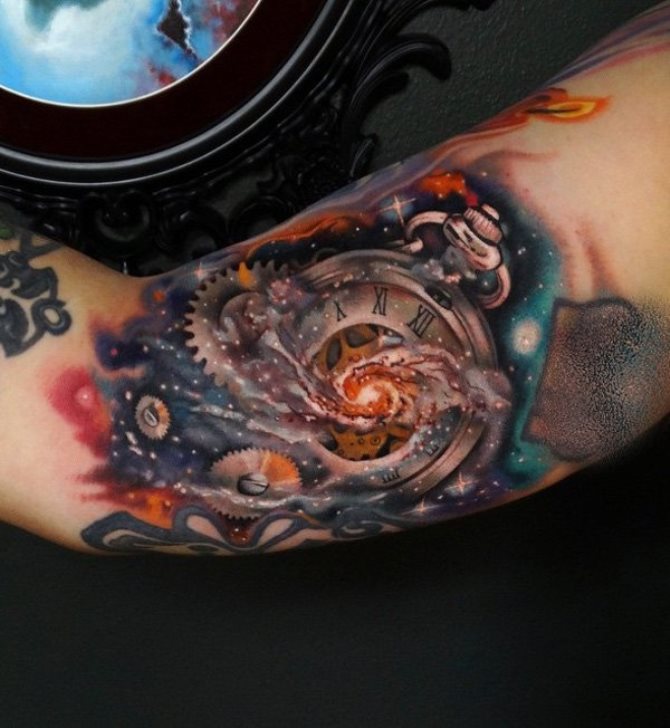  Space and Time Tattoo