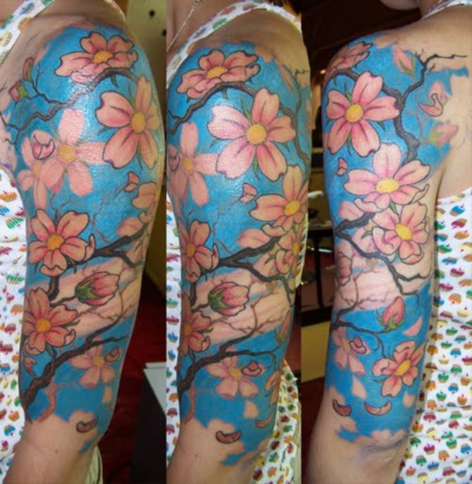 Cherry Blossom Tattoo