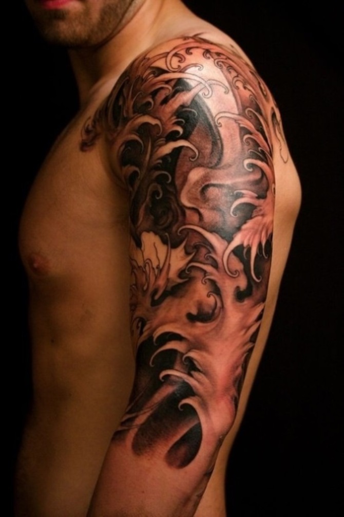 Japanese Half Sleeve Tattoo