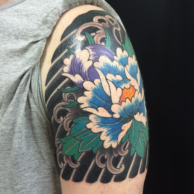 Japanese Quarter Sleeve Tattoo