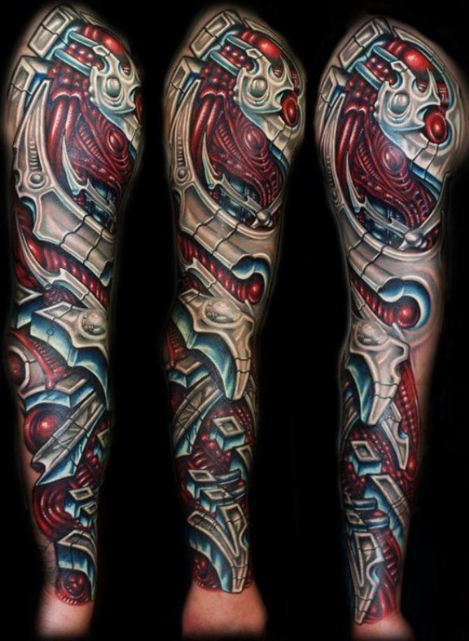 Japanese Tattoo Arm Sleeve