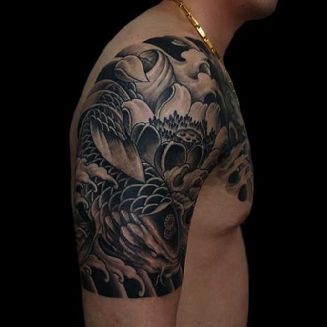 Japanese Half Sleeve Tattoo