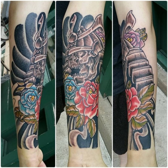 Japanese Half Sleeve Tattoo