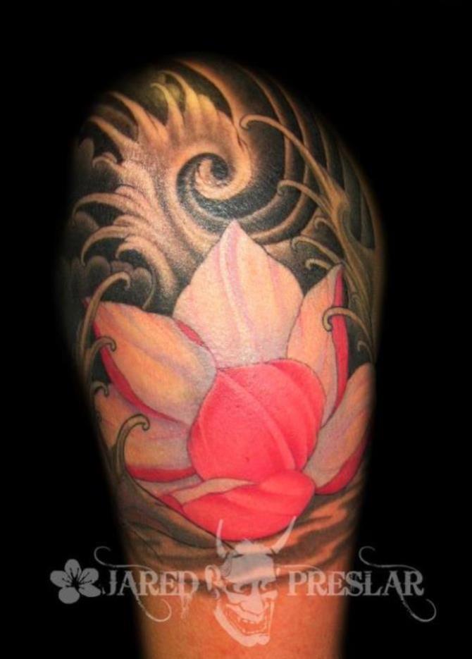 Lotus Flower Tattoo Men