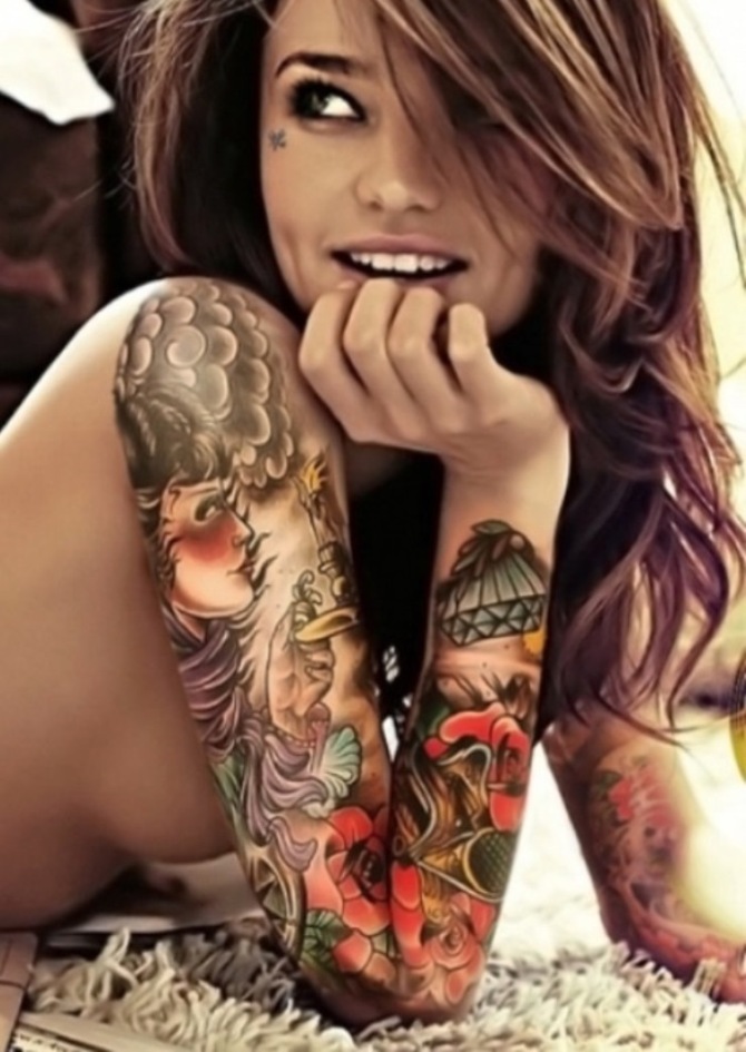 Tattoo on Shoulder for Girls