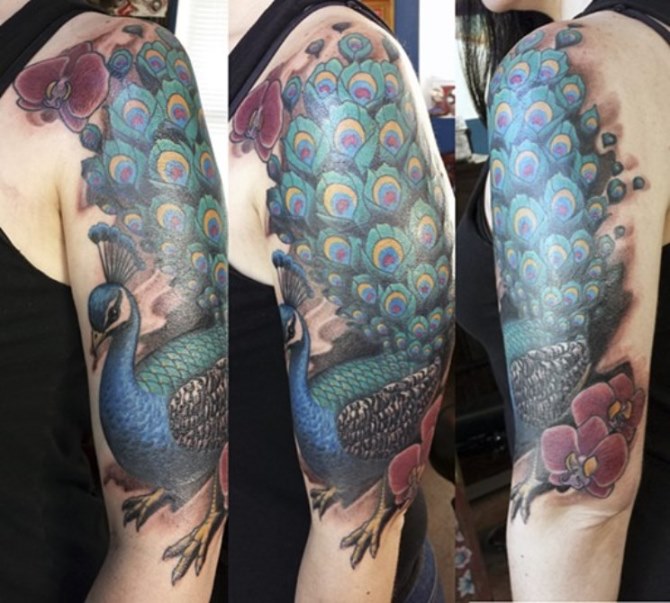 Neo Traditional Tattoo Sleeve