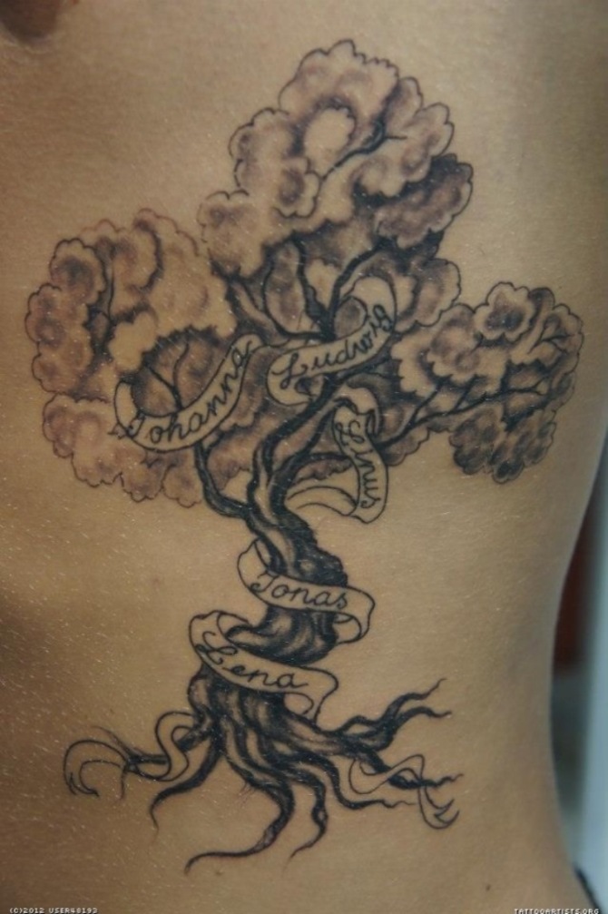 Family Tree Tattoo Designs