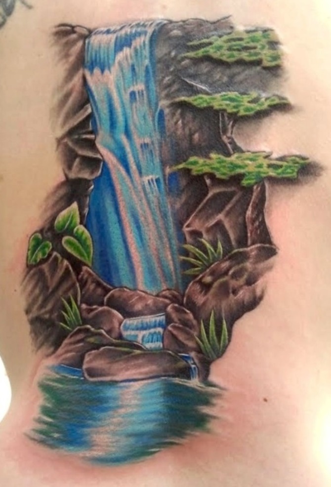  Waterfall Tattoo