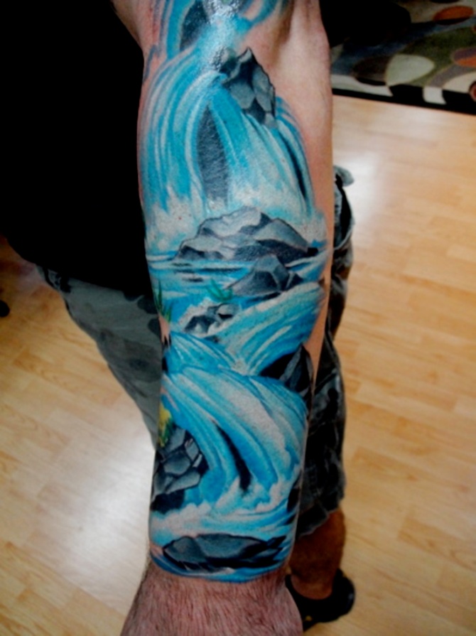  Waterfall Tattoo